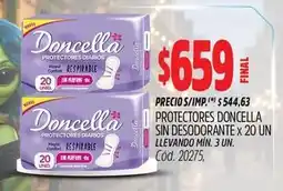 Supermercados Yaguar Doncella - protectores doncella sin desodorante oferta