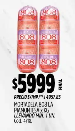 Supermercados Yaguar 808 mortadela mortadela oferta