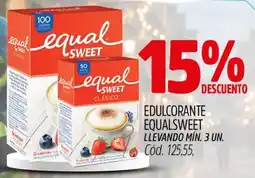 Supermercados Yaguar Equalsweet edulcorante oferta