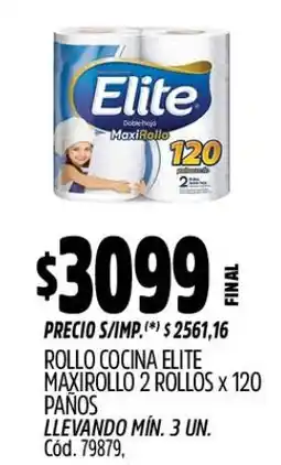 Supermercados Yaguar Elite rollo cocina maxirollo oferta