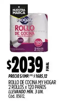 Supermercados Yaguar My hogar rollo de cocina oferta