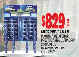 Supermercados Yaguar Gillette maquina de afeitar prestobarba ultragrip 2 fija plus oferta