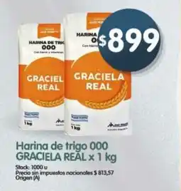 Supermercados Buenos Días Graciela real harina de trigo 000 oferta