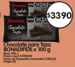 Supermercados Buenos Días Bonadifide chocolate para taza oferta
