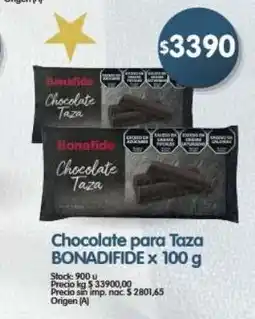 Supermercados Buenos Días Bonadifide chocolate para taza oferta