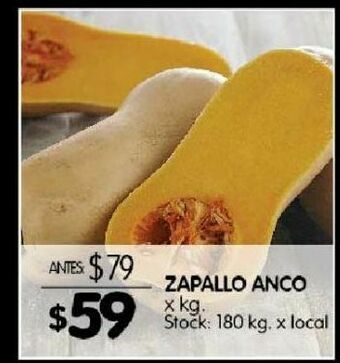 Disco Zapallo anco oferta
