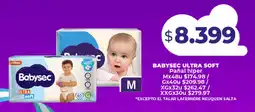 Supermayorista Vital Babysec ultra soft pañal hiper oferta