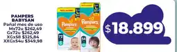 Supermayorista Vital Pampers babysan pañal mes de uso oferta