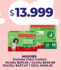 Supermayorista Vital Huggies pañales flexi confort oferta