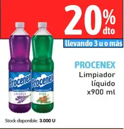 Nini Mayorista Procenex limpiador líquido oferta