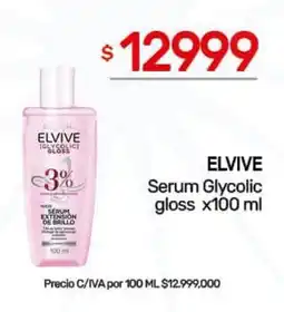 Nini Mayorista Elvive serum glycolic gloss oferta