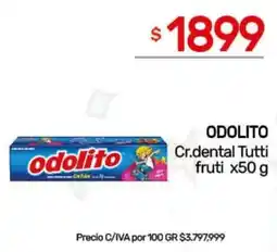 Nini Mayorista Odolito cr.dental tutti fruti oferta