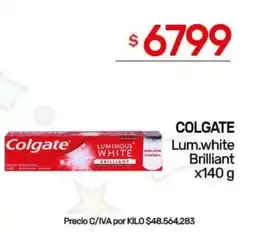 Nini Mayorista Colgate lum.white brilliant oferta