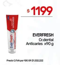 Nini Mayorista Everfresh cr.dental anticaries oferta