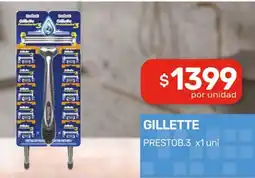 Nini Mayorista Gillette prestob.3 x1 uni oferta