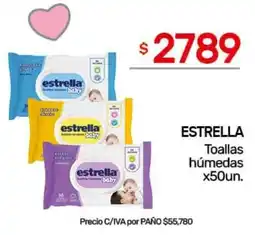 Nini Mayorista Estrella toallas húmedas oferta