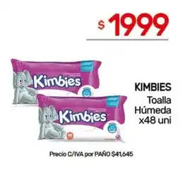 Nini Mayorista Kimbies toalla húmeda oferta