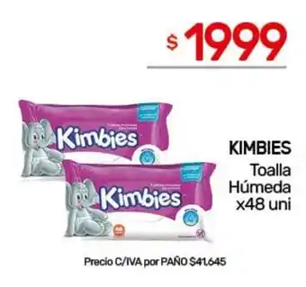 Nini Mayorista Kimbies toalla húmeda oferta