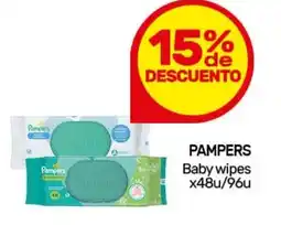 Nini Mayorista Pampers baby wipes oferta