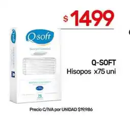 Nini Mayorista Q-soft hisopos oferta