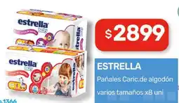 Nini Mayorista Estrella pañales caric.de algodón varios tamaños oferta