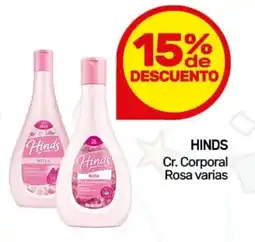Nini Mayorista Hinds cr. corporal rosa varias oferta
