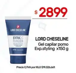 Nini Mayorista Lord cheseline gel capilar pomo exp.styling oferta