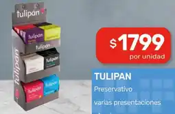 Nini Mayorista Tulipan preservativo varias presentaciones oferta