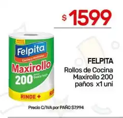 Nini Mayorista Felpita rollos de cocina maxirollo oferta