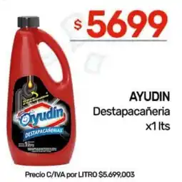 Nini Mayorista Ayudín destapacañeria oferta
