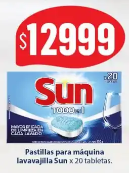 Nini Mayorista Sun pastillas para máquina lavavajilla oferta