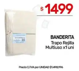 Nini Mayorista Banderita trapo rejilla multiuso oferta