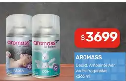 Nini Mayorista Aromass desod. ambiente aer. varias fragancias oferta