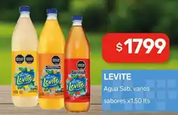 Nini Mayorista Levite agua sab. varios sabores oferta