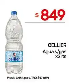 Nini Mayorista Cellier agua s/gas oferta