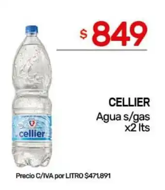 Nini Mayorista Cellier agua s/gas oferta