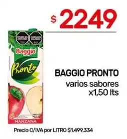 Nini Mayorista Baggio pronto varios sabores oferta