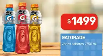 Nini Mayorista Gatorade varios sabores oferta