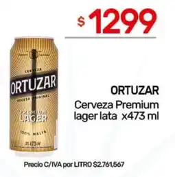 Nini Mayorista Ortuzar cerveza premium lager lata oferta