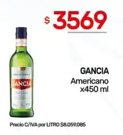 Nini Mayorista Gancia americano oferta