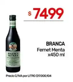 Nini Mayorista Branca fernet menta oferta