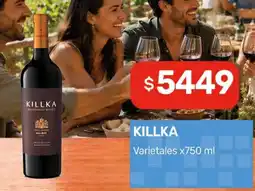 Nini Mayorista Killka varietales oferta