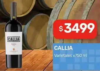 Nini Mayorista Callia varietales oferta