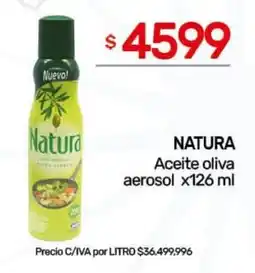 Nini Mayorista Natura aceite oliva aerosol oferta