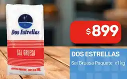 Nini Mayorista Dos estrellas sal gruesa paquete oferta