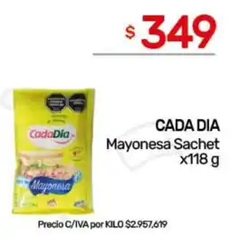Nini Mayorista Cada dia mayonesa sachet oferta
