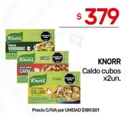 Nini Mayorista Knorr caldo cubos oferta