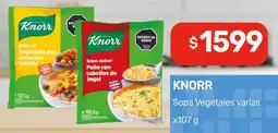 Nini Mayorista Knorr sopa vegetales varias oferta