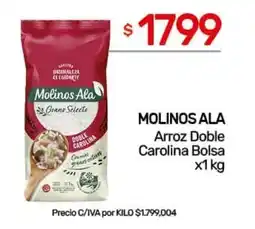 Nini Mayorista Molinos ala arroz doble carolina bolsa oferta