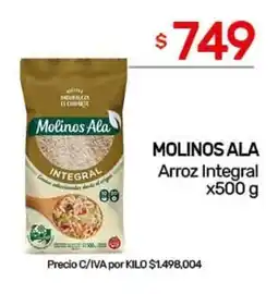 Nini Mayorista Molinos ala arroz integral oferta